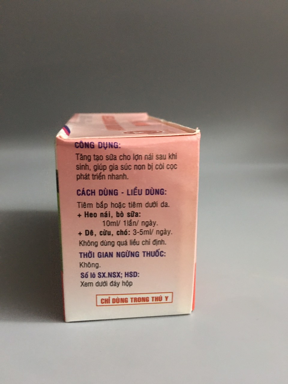 [Thuốc thú y] 1 lọ AMINO BOOSTEE Giúp kích sữa cho chó mèo, gia súc (10ml/lọ)