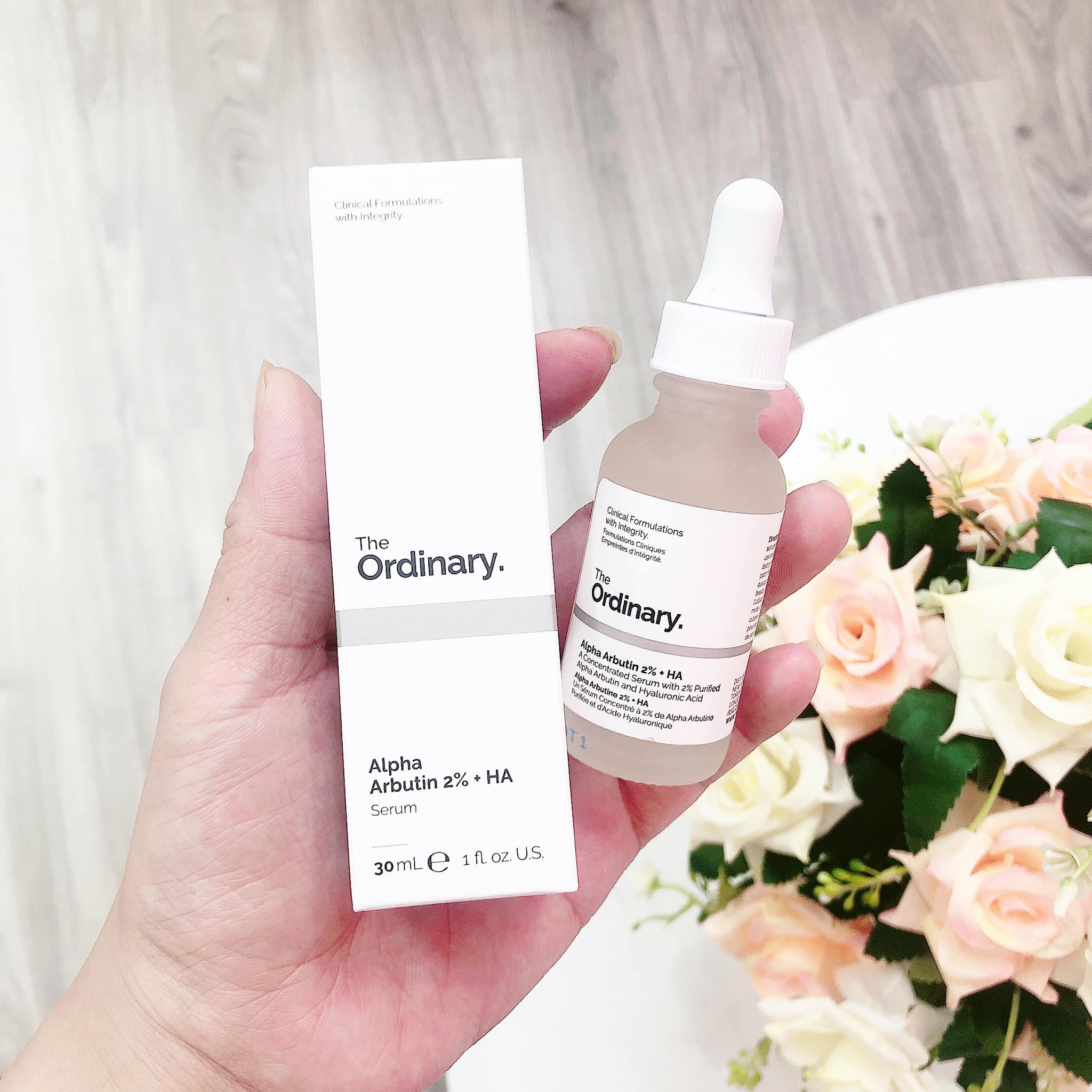 Tinh Chất Dưỡng Trắng Mờ Thâm Nám The Ordinary Alpha Arbutin 2% + HA 30ml