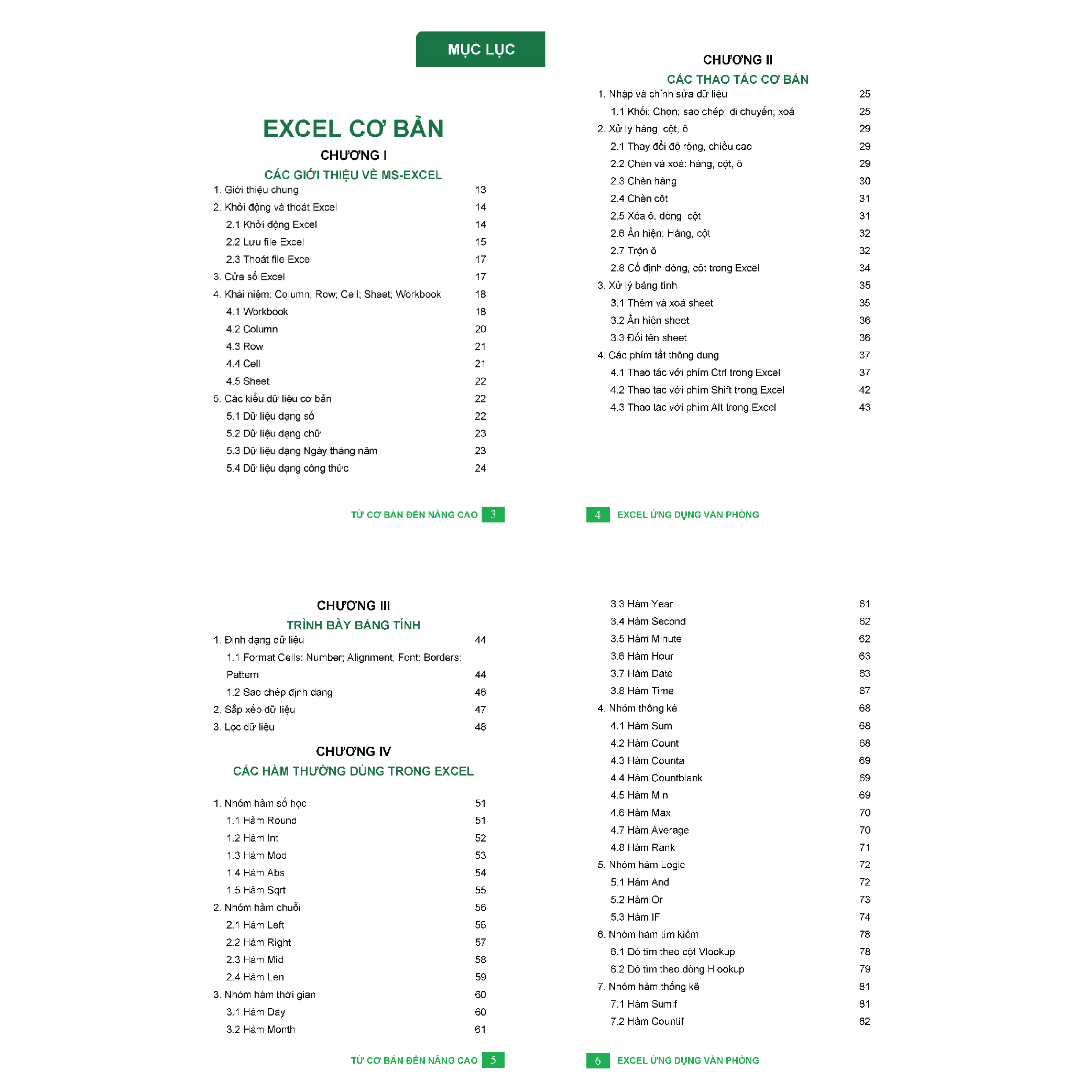 Combo 5 Sách Word - Excel - Power Point - 150TT - Power Query ĐÀO TẠO TIN HỌC Ứng Dụng Văn Phòng Kèm Video Hướng Dẫn