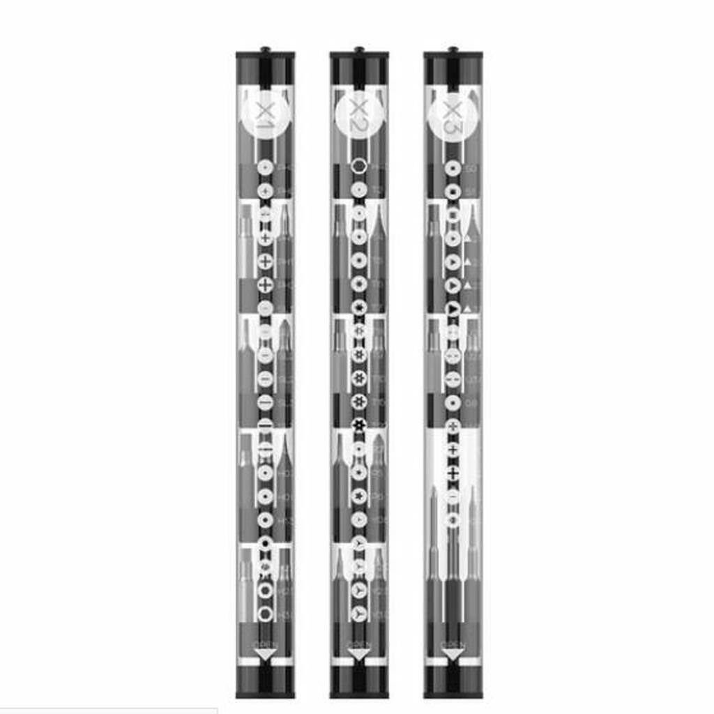 2 Sets 4mm Hex Magnetic Screwdriver Bit Screw Driver Head Set for Wowstick