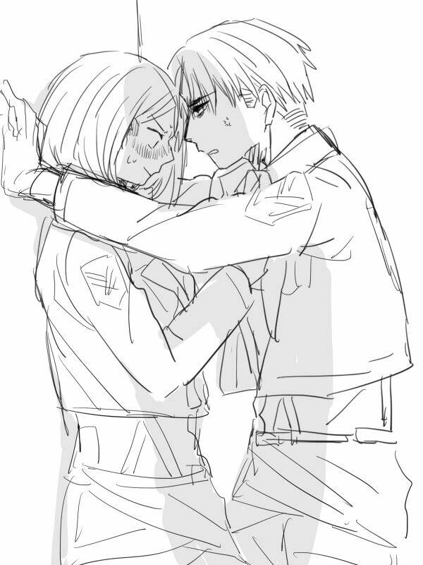 đại chiến titan - những sưu tầm về doujinshi chapter 46 5