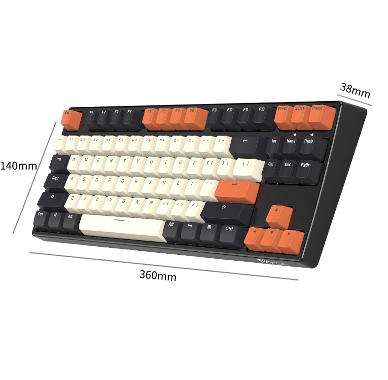 Bàn Phím Cơ Không Dây Hot Swap RK987 TKL Bản Limited Edition. Keycap PBT. Ba Chế Độ Bluetooth 5.0/ Wifi - Kèm Receiver/ Có dây. Hàng Chính Hãng Royal Kludge.