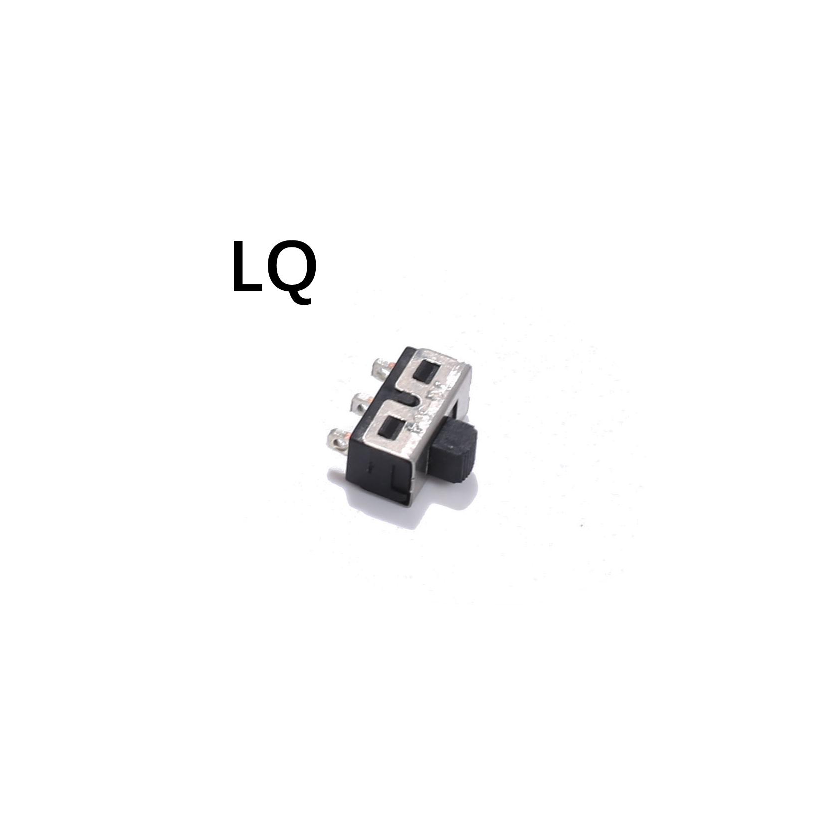 10/20pcs chuyển đổi công tắc micro slide spdt 3 pin 2 posisi mini chuyển đổi kecil pcb mount terminal tóc công tắc máy sấy điện tử