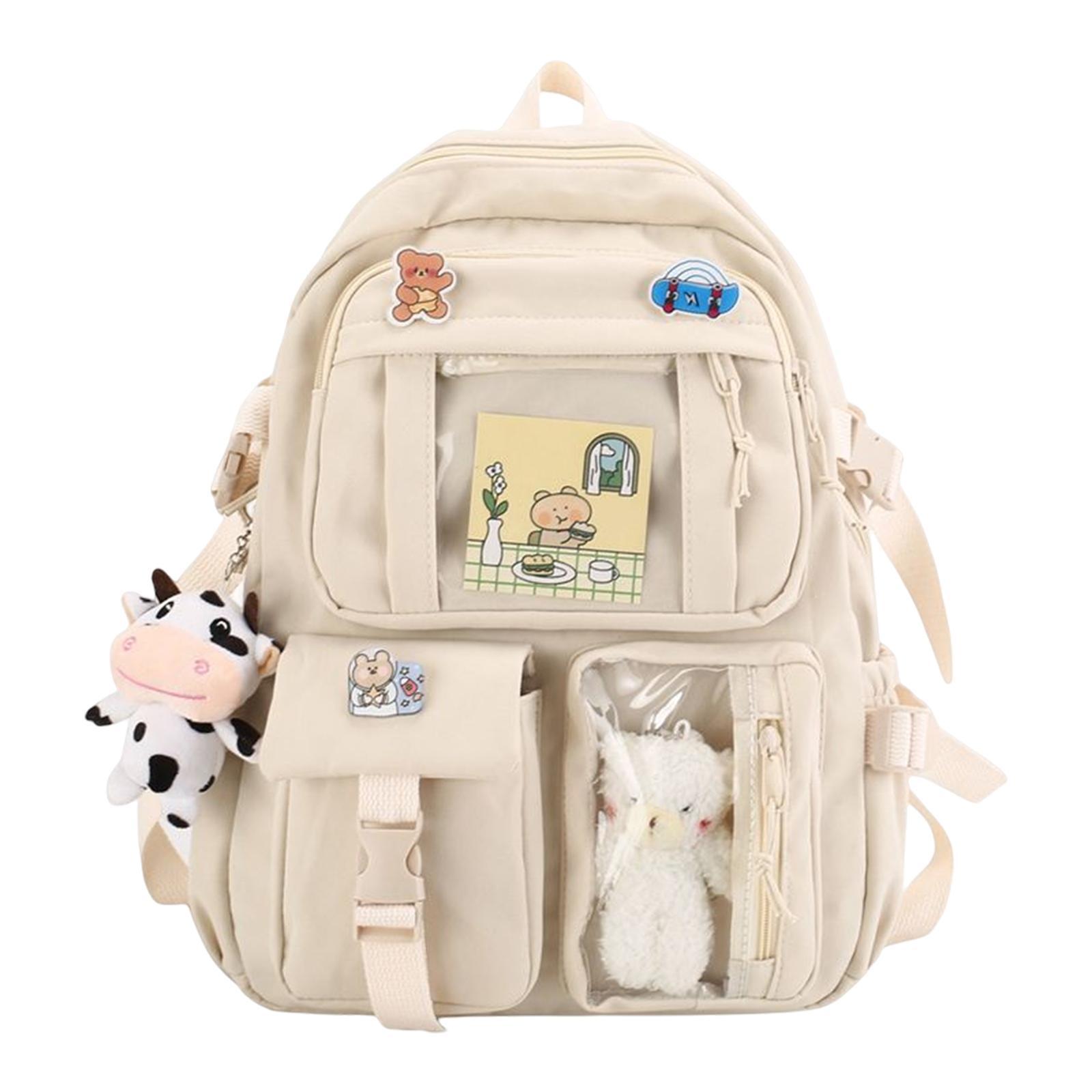 Women Backpack School Bag Laptop Side Pockets Girls Teenager Gift