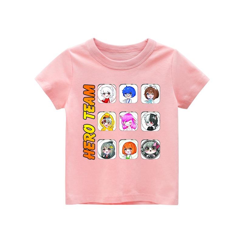 Áo thun trẻ em HERO TEAM 7, 8 màu áo, đầy đủ size có big size, MÀU KHÁC NHẮN TIN SHOP