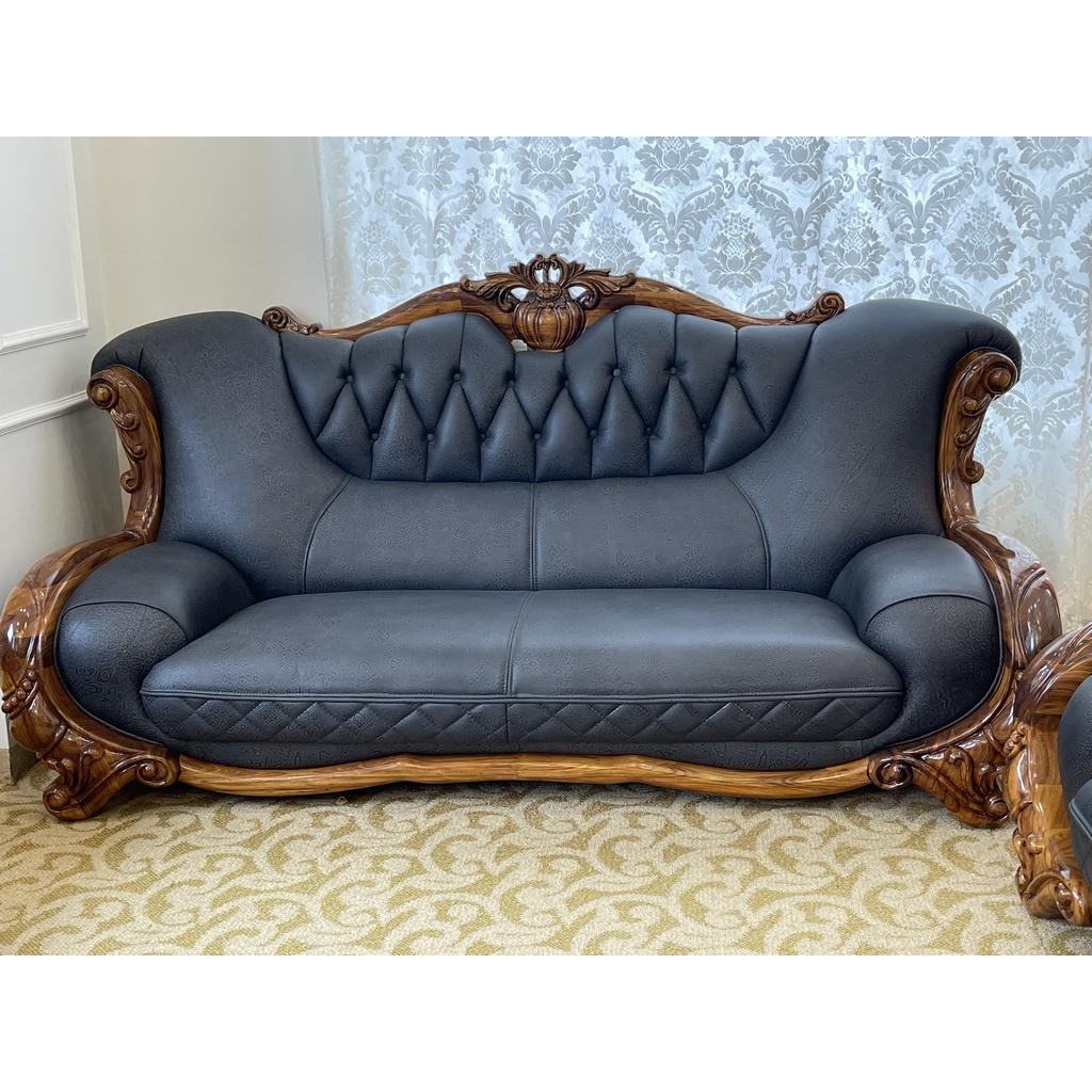 Bộ SOFA-M-XANH-8862 mang phong cách tân cổ điển sang trọng kiến tạo không gian phòng khách.