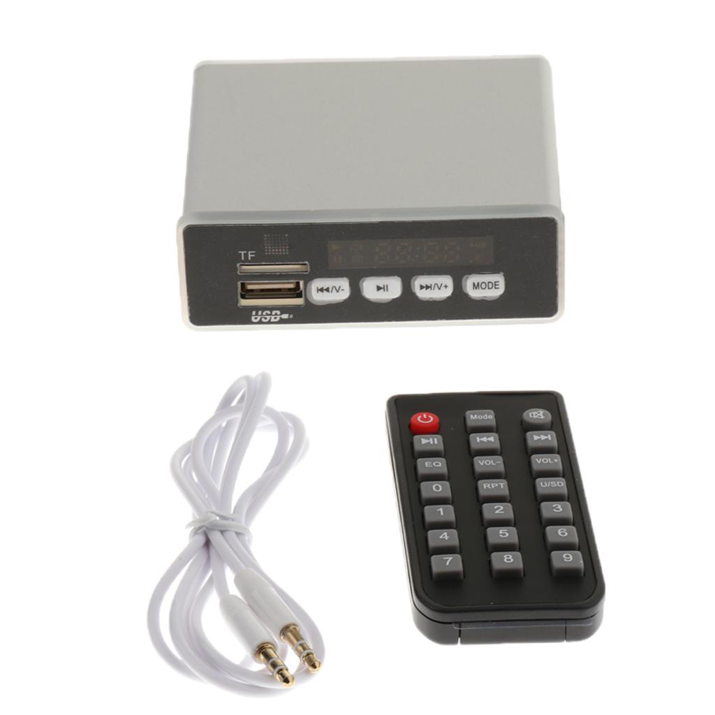 Bluetooth Audio Decoder Receiver Board Module Support USB TF MP3 WMA WAV