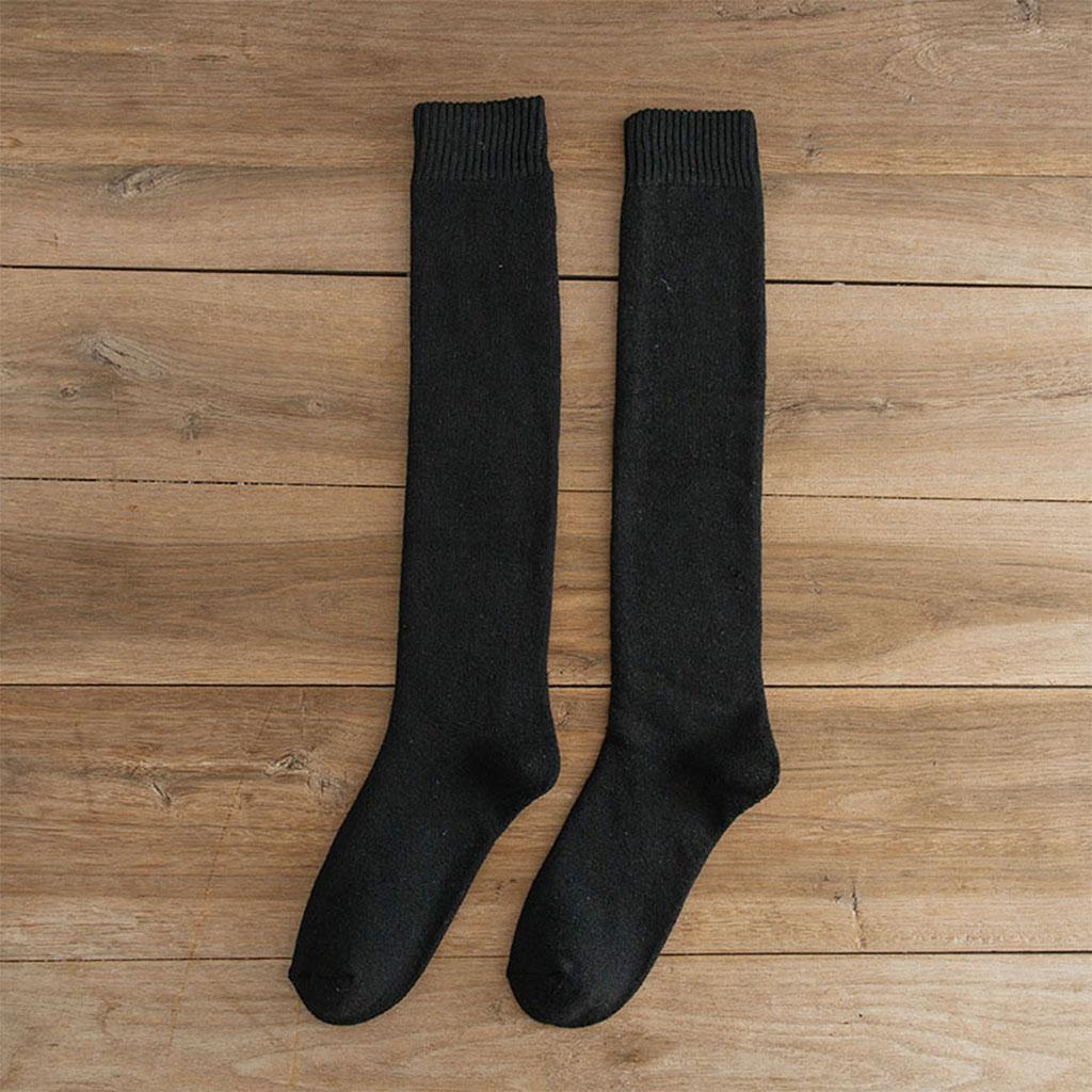 Deevoka Breathable Cotton Mens Knee High Warm Long