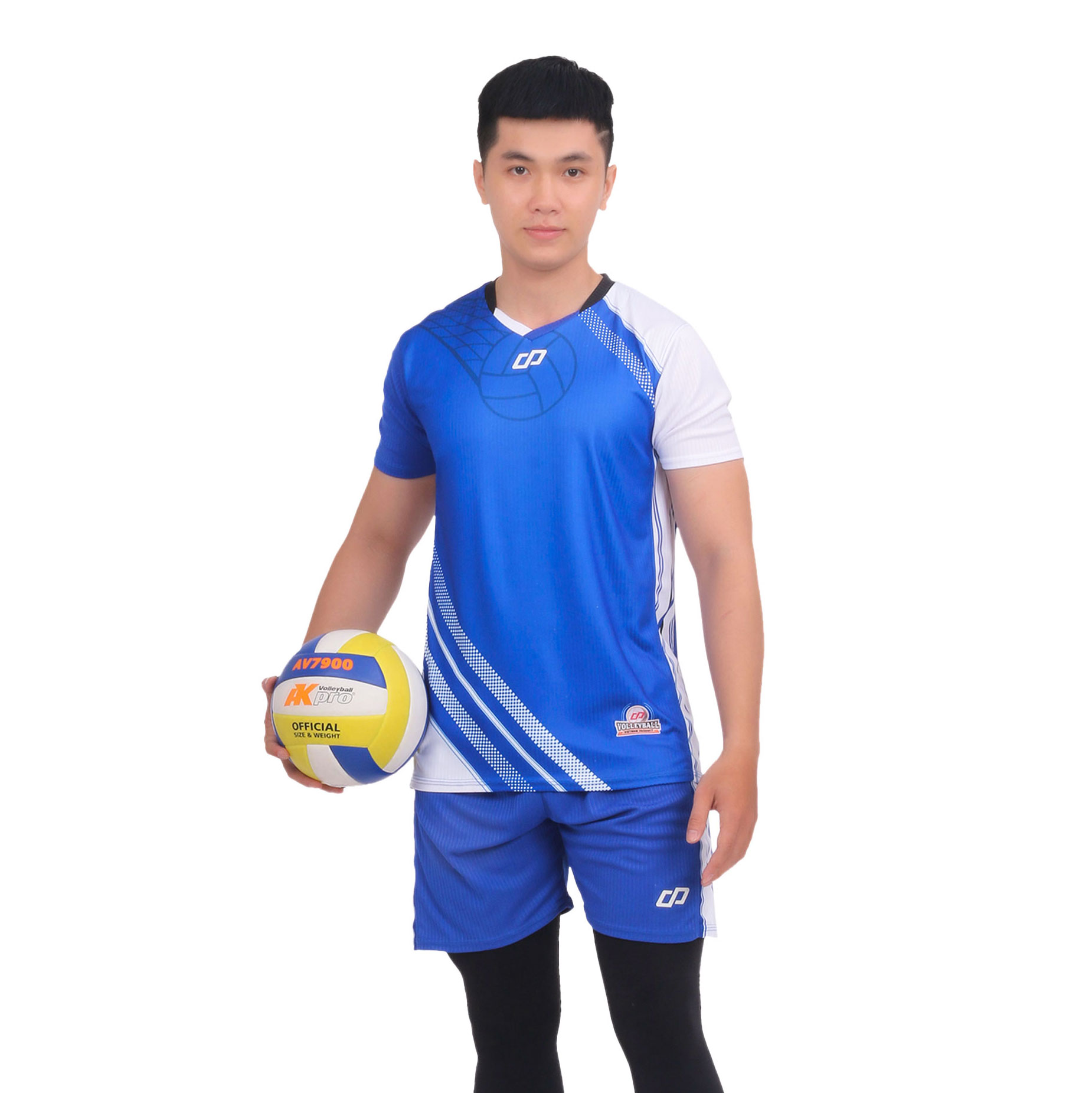 Bộ Quần Áo Thể Thao Bóng Chuyền Màu Bích Nam GALVIN – CP SPORT BC03