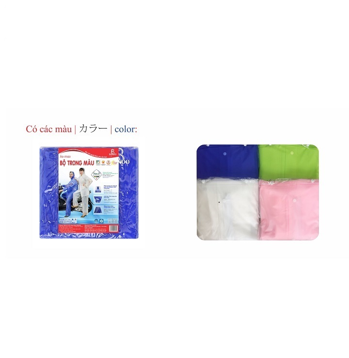 Bộ quần áo đi mưa trong màu Rando ASPC-01 che chở cho người thân yêu của bạn