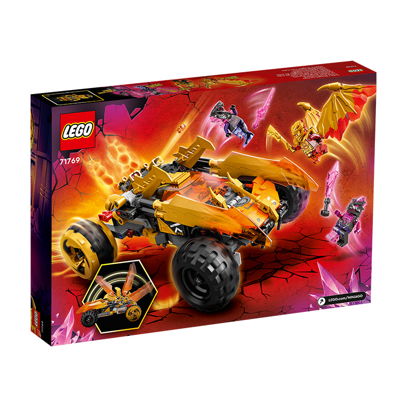 Đồ Chơi LEGO Chiến Xe Rồng Hùng Dũng Của Cole 71769 (384 chi tiết)