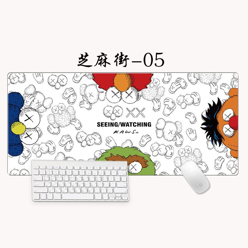 Phong cách mới nhất phổ biến Sesame Street miếng lót chuột miếng lót chuột bàn phím máy tính trò chơi miếng lót bàn làm việc sáng tạo DIY