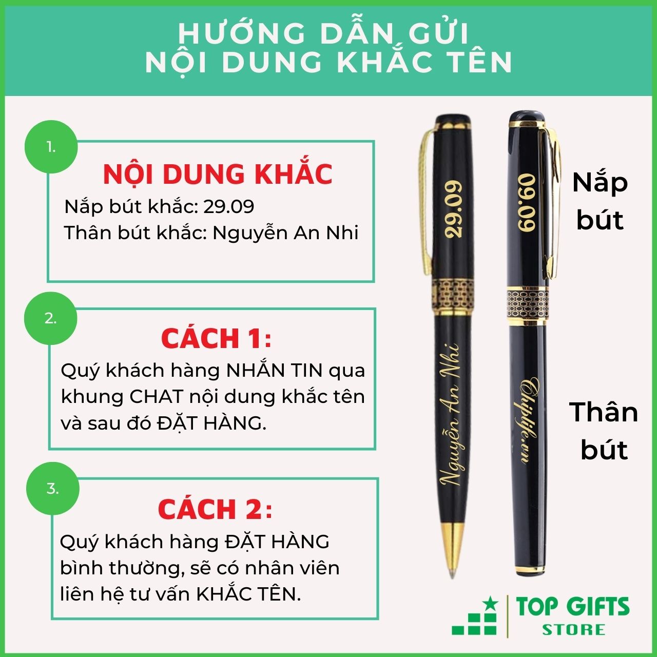 Bút ký khắc tên kim loại cao cấp ĐEN IMD010 xoay mở ngòi - Quà tặng sếp, quà tặng doanh nghiệp| Bút ký khắc tên + Ruột Bút + Hộp đựng bút
