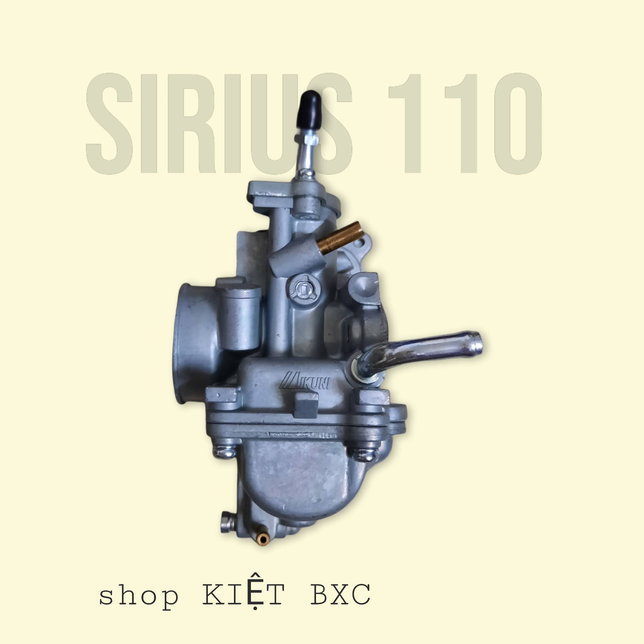 BỘ CHẾ HÒA KHÍ : SIRIUS 110