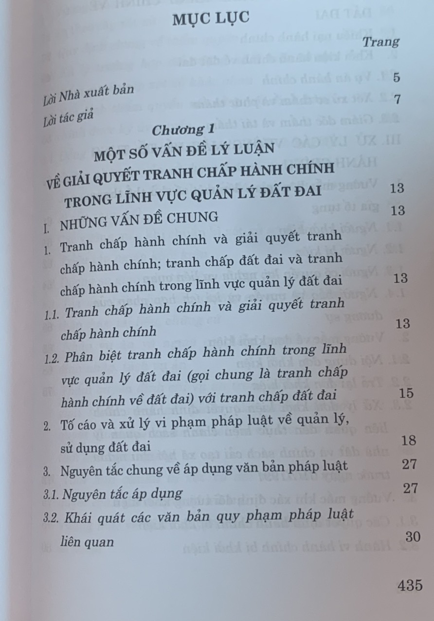 Giải quyết tranh chấp hành chính trong lĩnh vực quản lý đất đai- phát hiện vi phạm và xử lý vướng mắc