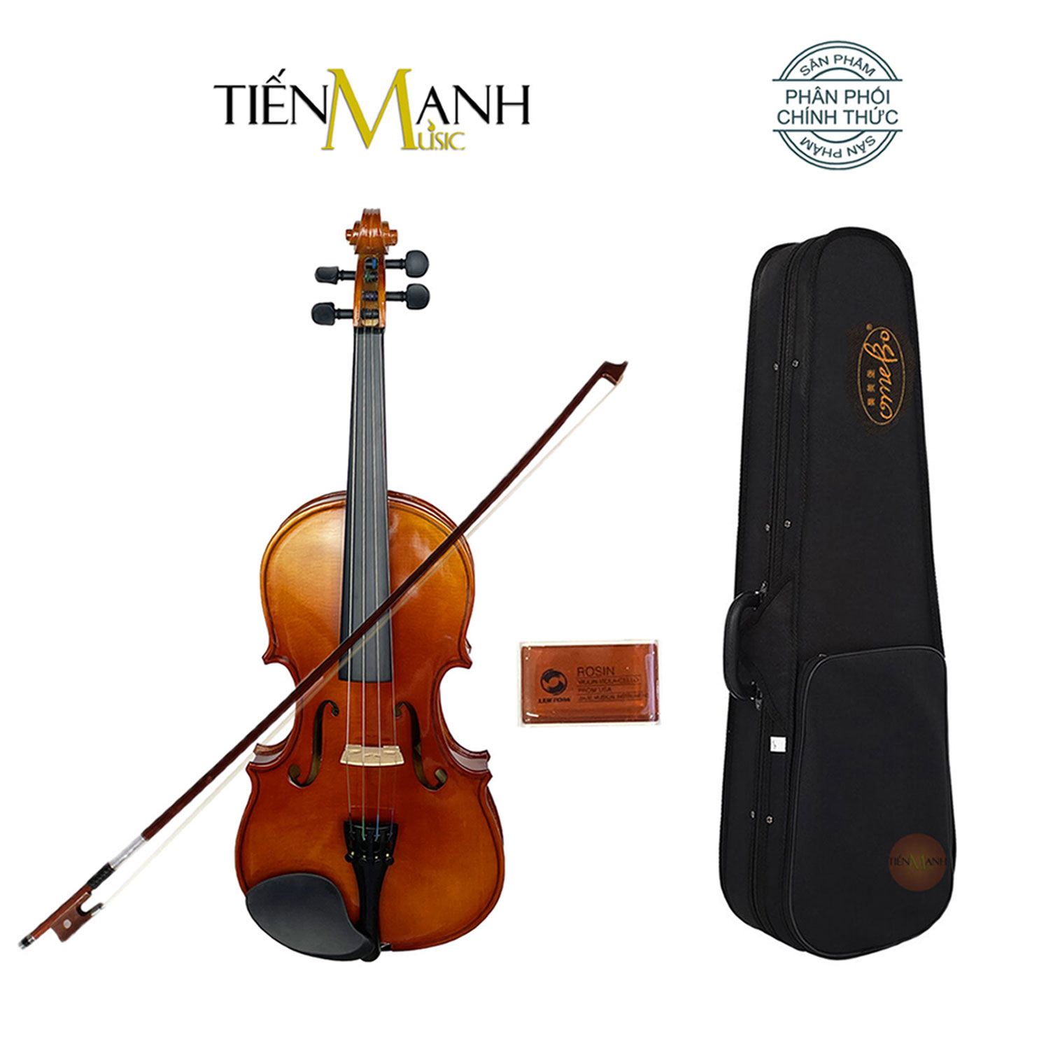 [Gỗ Tấm, Tặng Sticker] Đàn Violin Omebo RV205 Size 4/4, 3/4, 1/2, 1/4, 1/8, 1/10, 1/16 - Vĩ Cầm RV-205 Violon Hàng Chính Hãng - Kèm Móng Gẩy DreamMaker