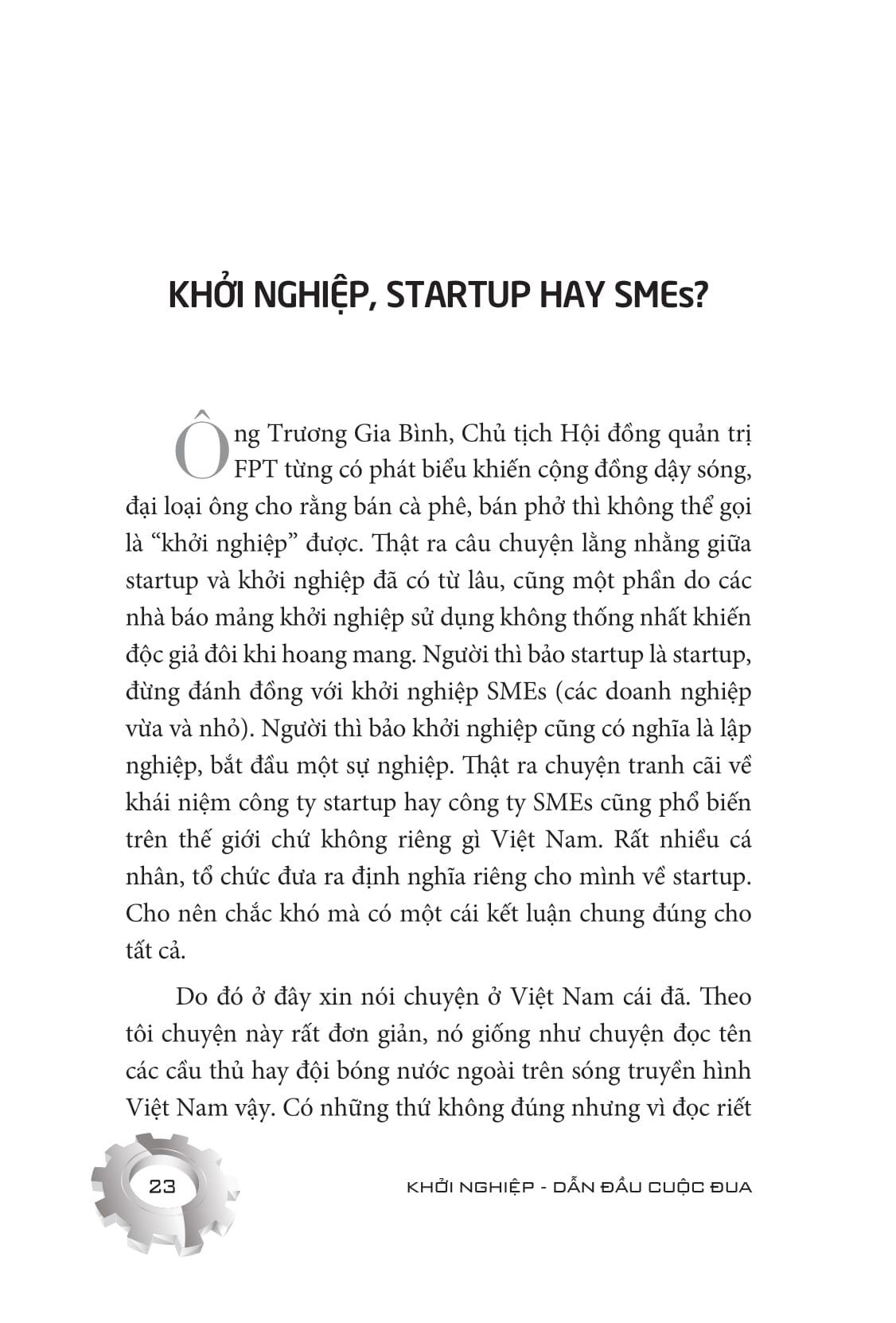 Khởi Nghiệp - Dẫn Đầu Cuộc Đua