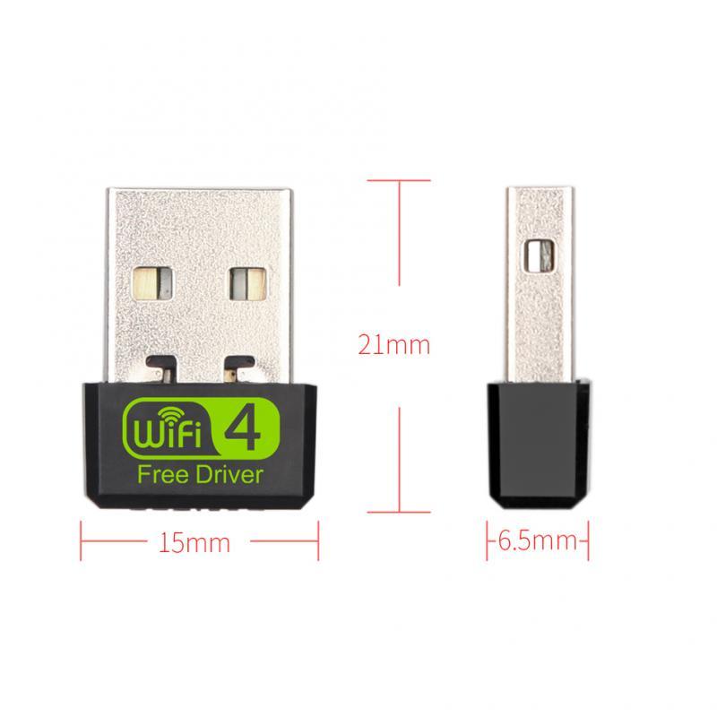 New 150Mbps Wireless 802.11 b / g / n LAN Internet USB WiFi Network Adapter