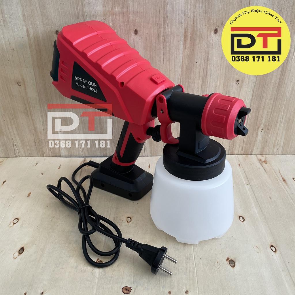 Máy Phun Sơn Cầm Tay SPRAY GUN - JH09 - Dùng điện 220V - Công suất 600W - Bình 1lLít