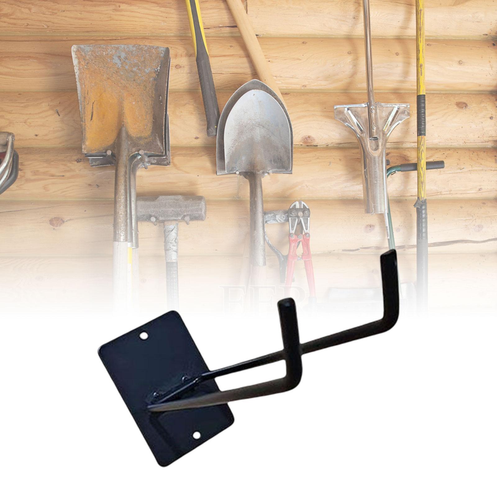 Heavy Duty Overhead Garage Storage Rack Wall Hanger for Garage Mop Ladder