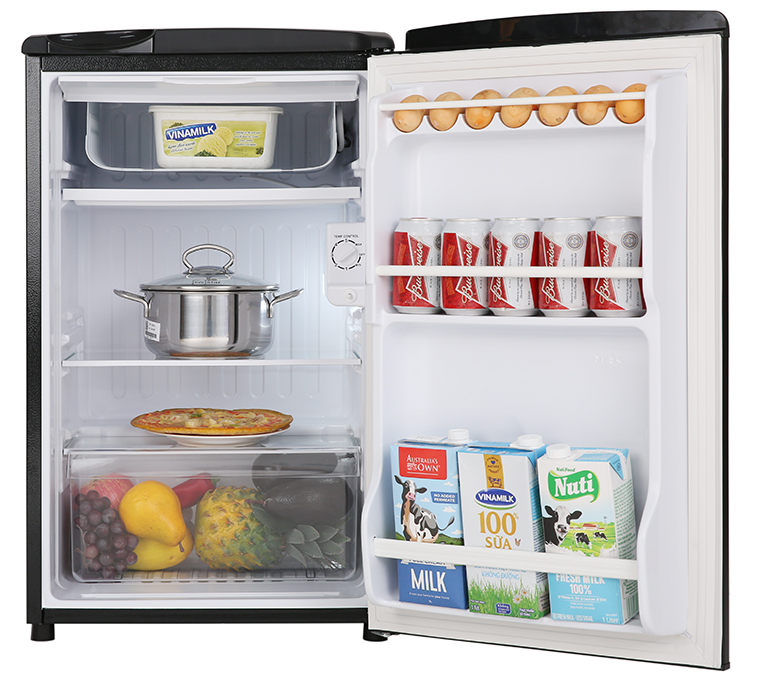 Tủ lạnh Aqua 90 lít AQR-D99FA(BS)