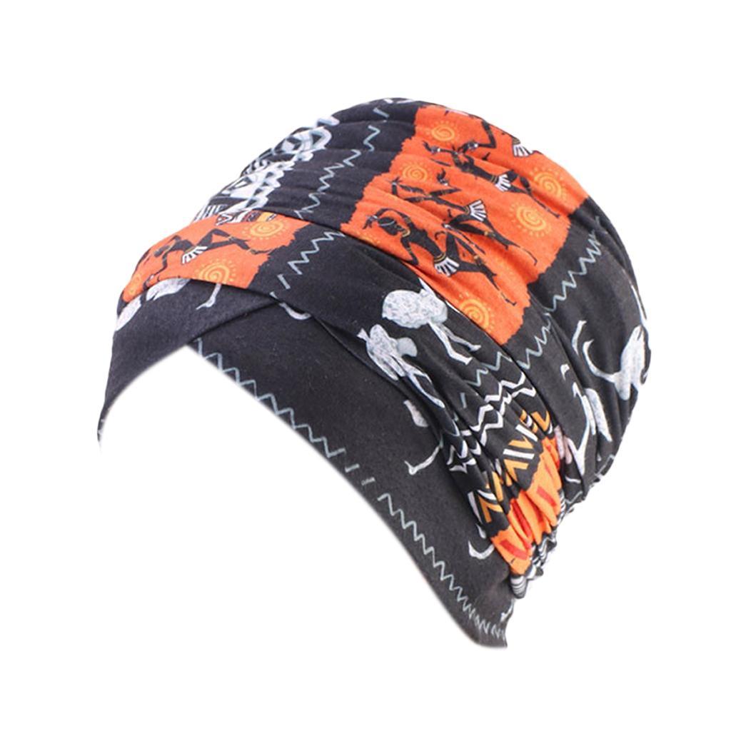 Ethnic Style Beanie Cap Hat Chemo Cap Skull Cap for Women
