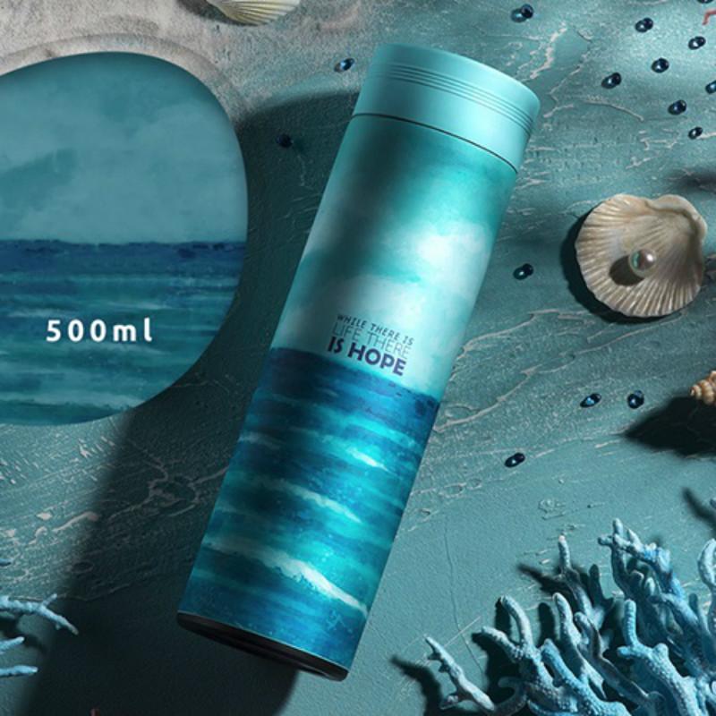 Ownpower 500 Ml Bình Giữ Nhiệt 304 Bình Giữ Nhiệt Chân Không Thép Không Gỉ Cách Nhiệt Gỉ Màng Bình Giữ Nhiệt Trà Thermocup Du Lịch Cốc Cà Phê