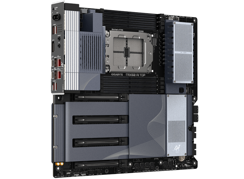 Bo Mạch Chủ Main Gigabyte TRX50 AI TOP Socket sTR5 - Hàng Chính Hãng