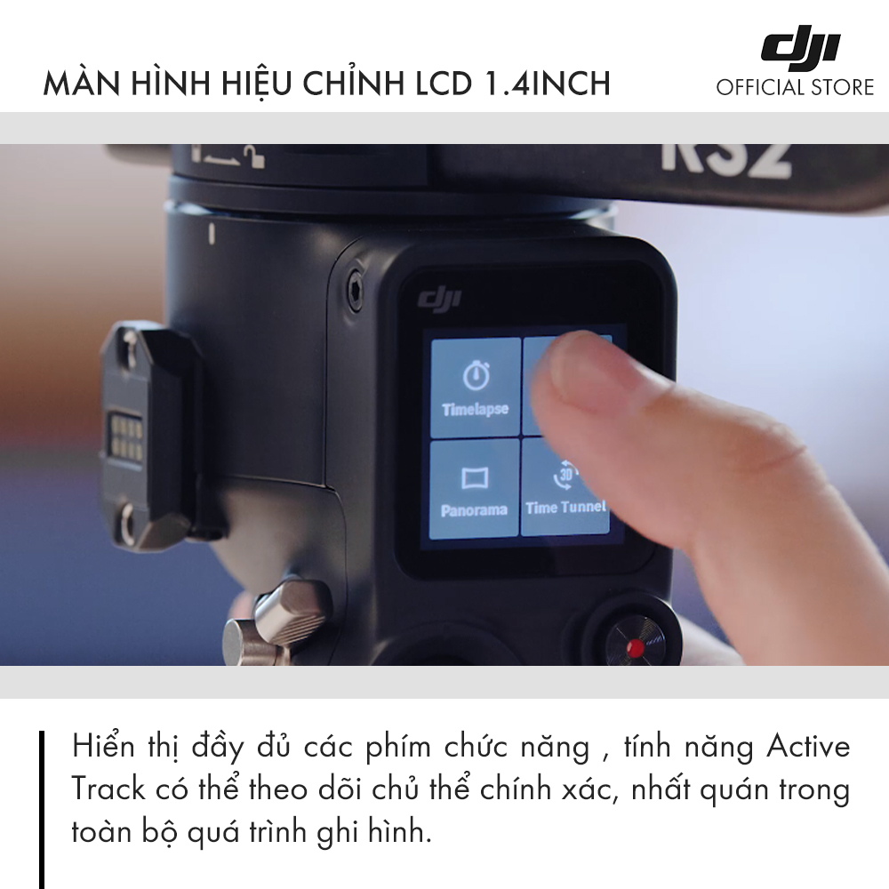 Tay Cầm Gimbal Chống Rung DJI Ronin RS 2 Combo - Hàng Chính Hãng - Bảo Hành 12 Tháng