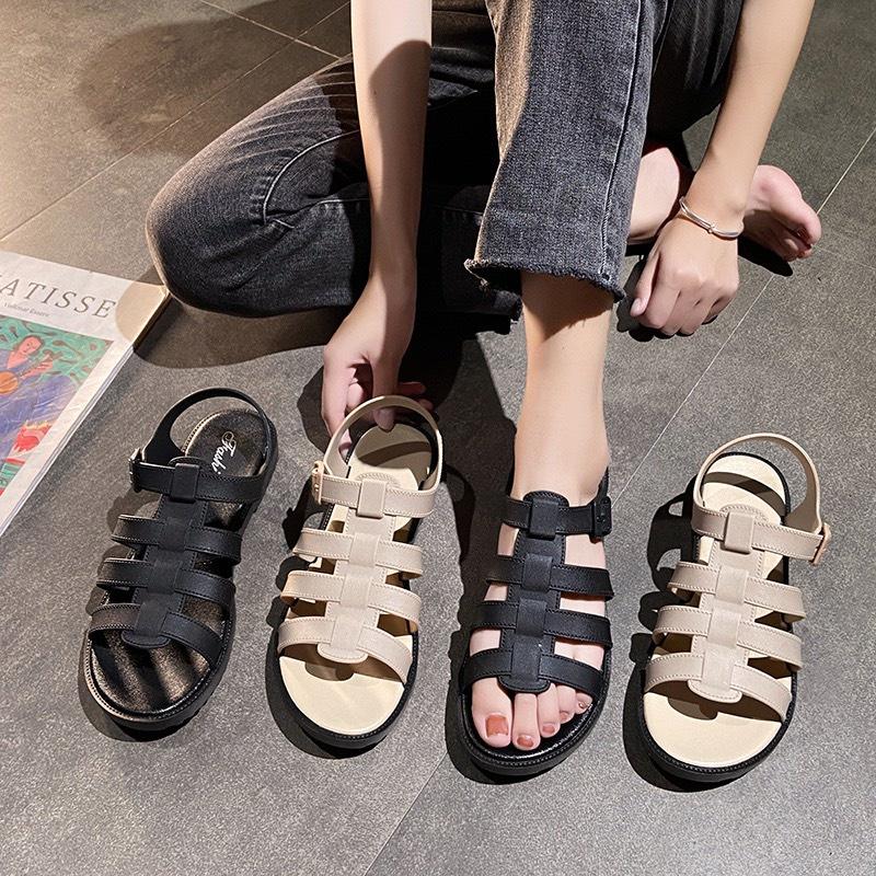 Chuẩn Size Sandal Quai Hậu Đi Học Nhựa Dẻo Mềm Êm Chân G164