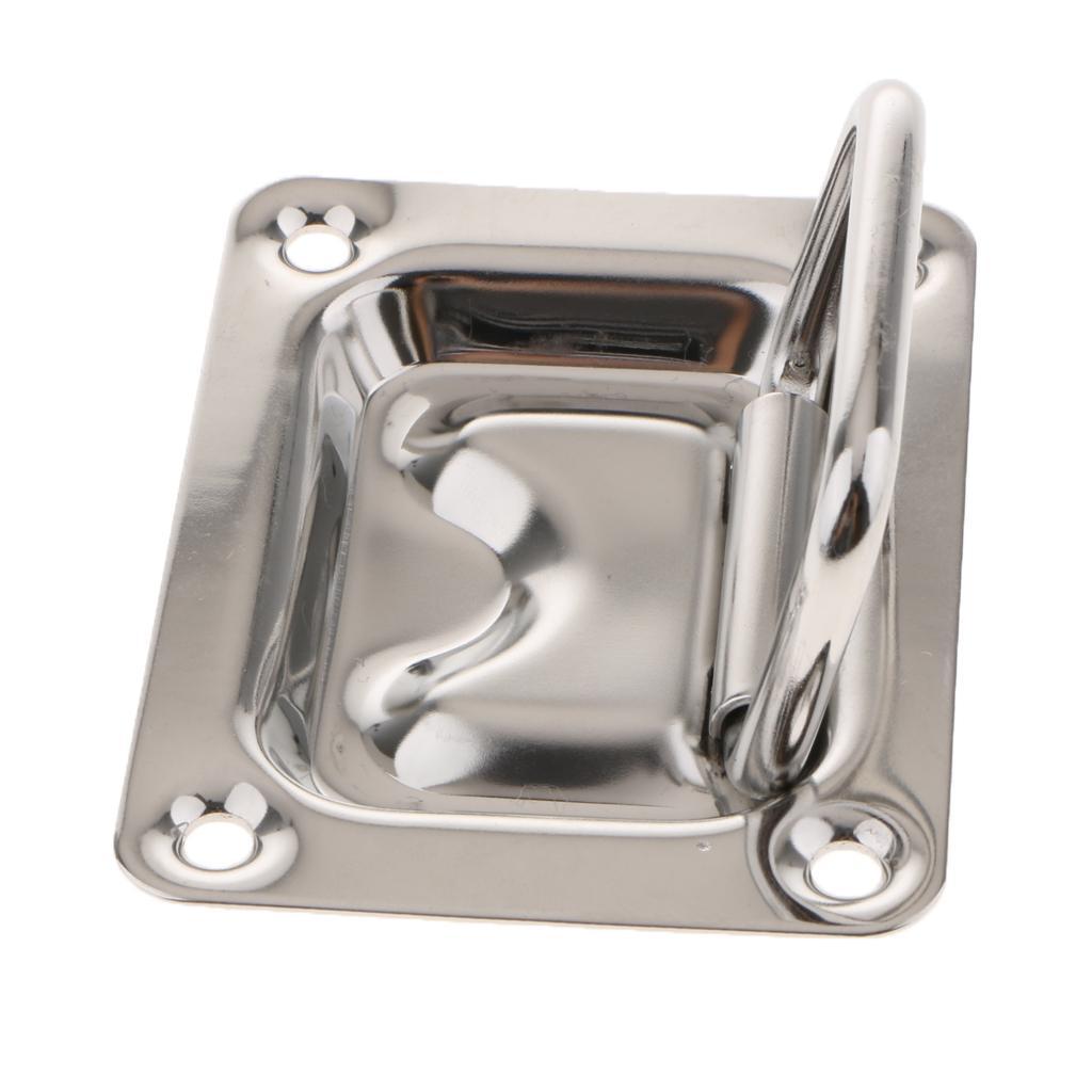 4X Boat Stainless Lift Handle Pull Deck Hinge