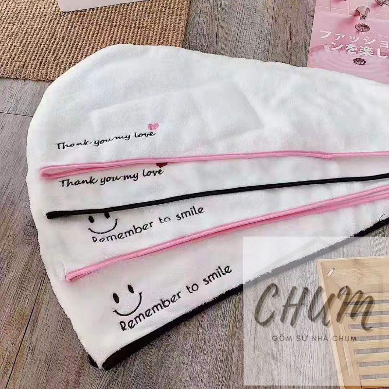 Mũ chùm đầu, ủ tóc dày dặn