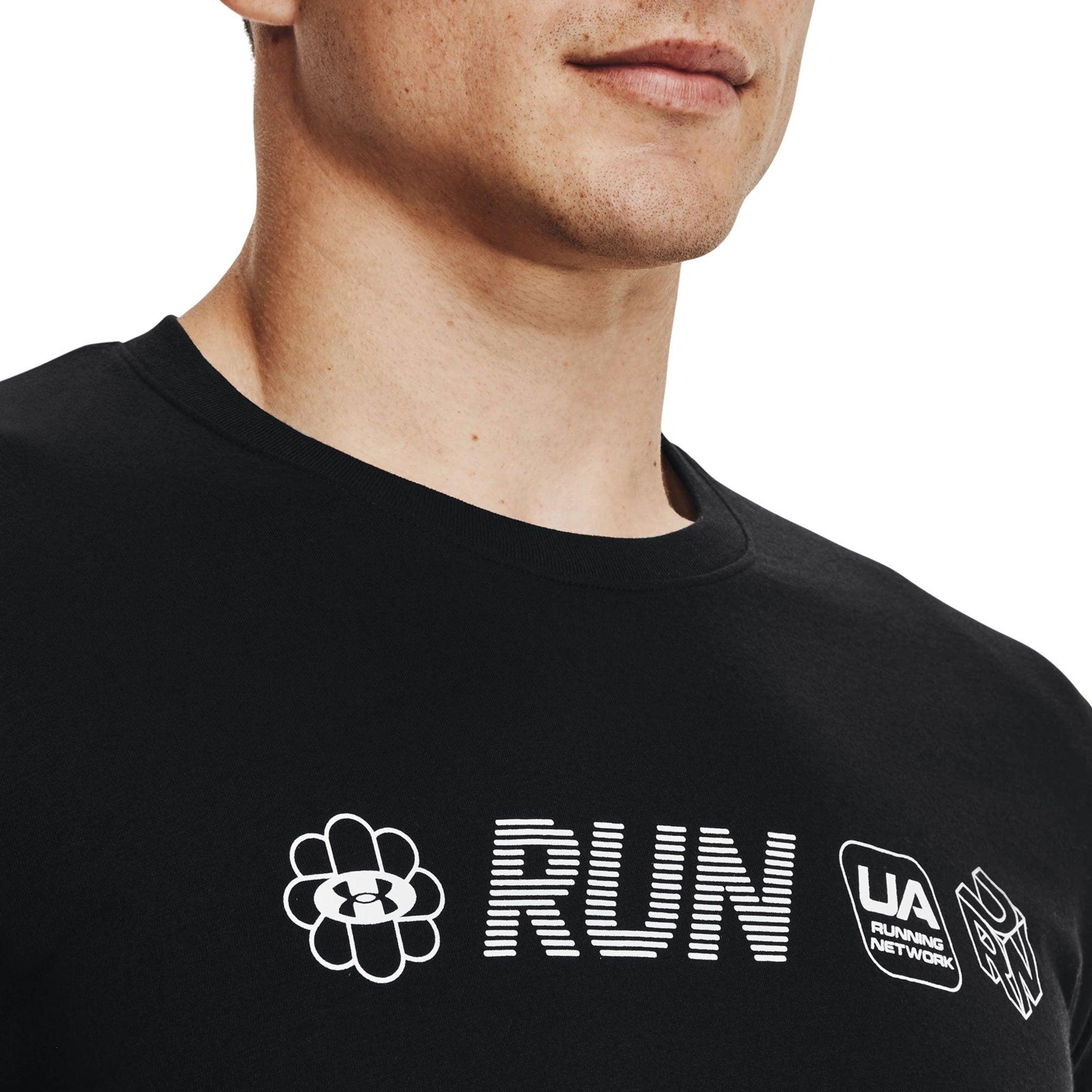 Áo thun tay ngắn thể thao nam Under Armour Run Anywhere - 1370977-001