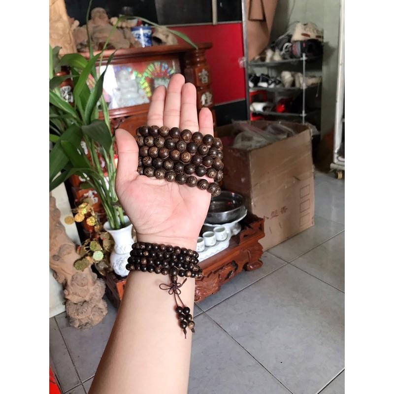 Vòng tay trầm hương sánh chìm nước thơm dịu 10-20li