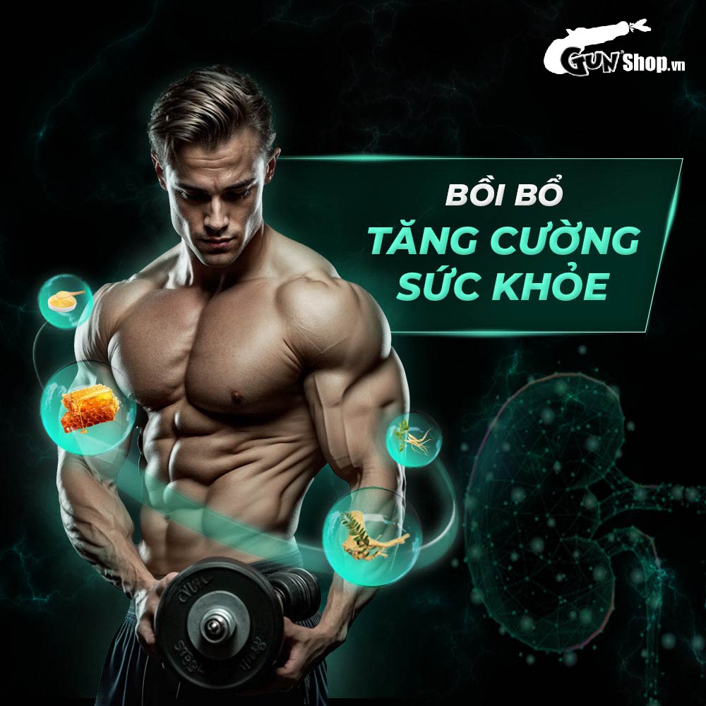 Kẹo bạc hà hỗ trợ nam giới Powergra Mint Energy - Hộp 10 viên