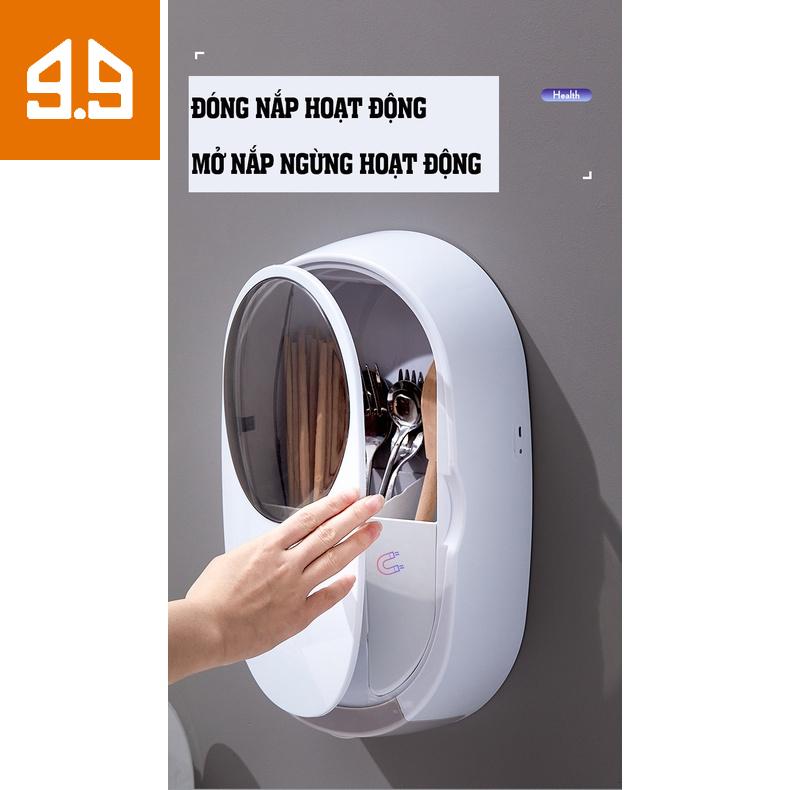 Máy khử trùng bát đũa lồng gia đình có nắp đậy chống bám bụi bếp nấm mốc bảo vệ sức khỏe