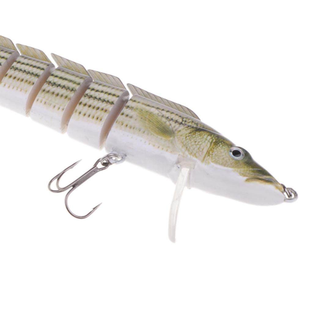 23cm Bass Fishing Bait Swimbait Lure Life-like Multi-jointed Fishing Lure 01
