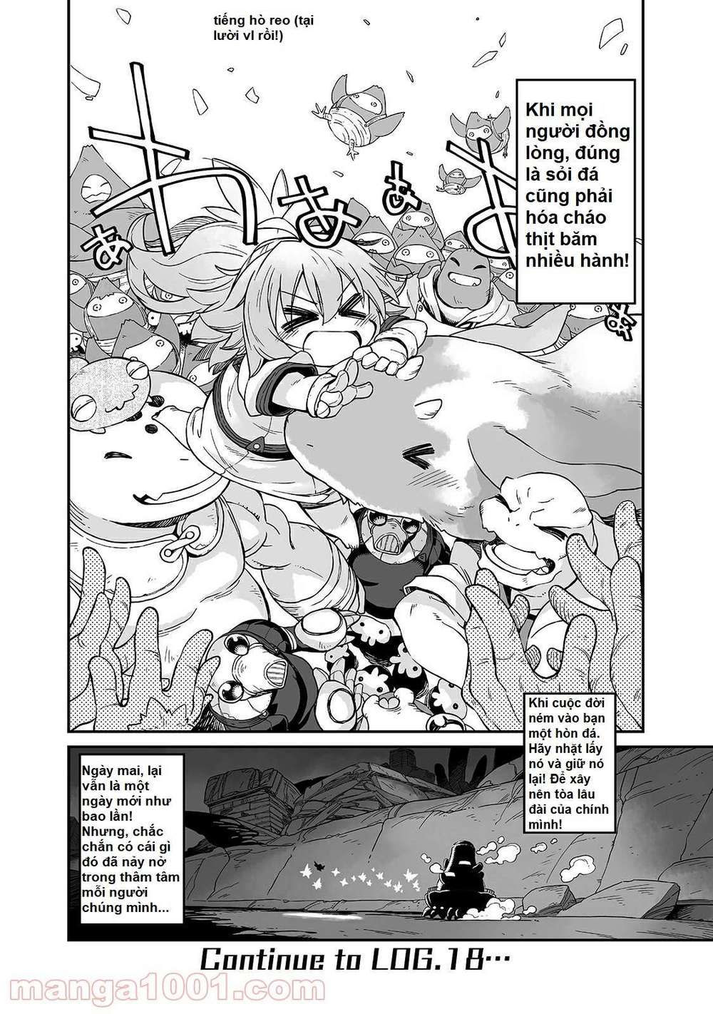 ngay cả khi hậu tận thế, thật hạnh phúc vẫn còn được sống... chapter 17 20