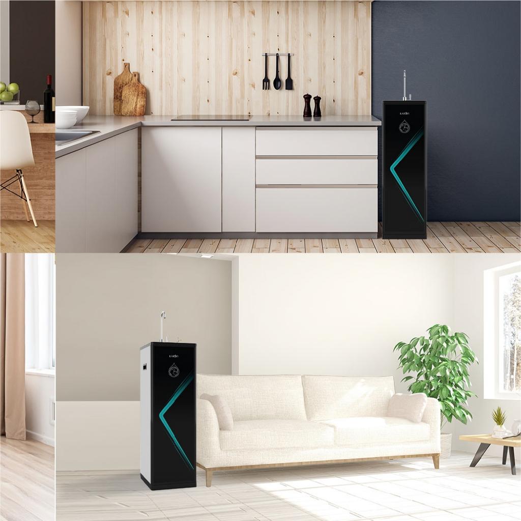 Máy lọc nước RO Mỹ 10 lõi Karofi KAQ-D58 Aiotec RO - Lắp đặt miễn phí toàn quốc - Bảo hành 36 tháng - Hàng Chính Hãng