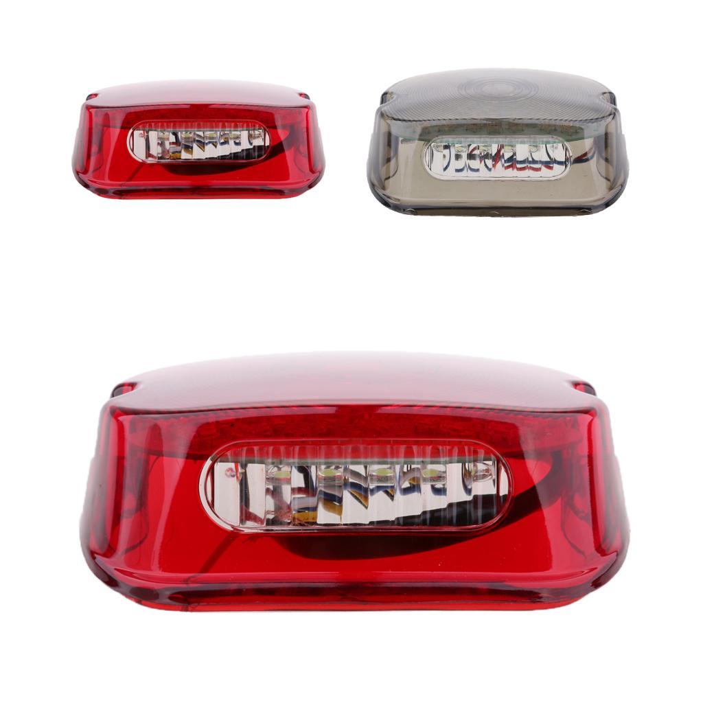 Red Motorcycle LED Tail Brake Light for 91-10