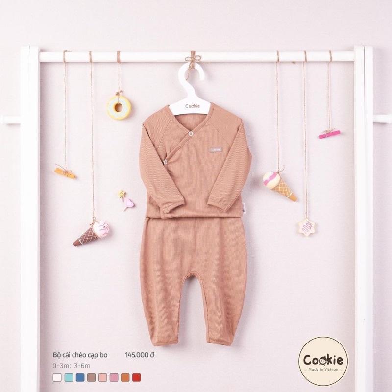 BỘ CÀI CHÉO CẠP BO - Caramel - 0-3m (3-5.5kg)