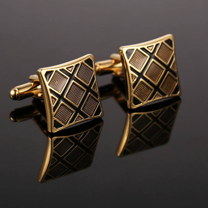 Bộ Khuy Măng Sét - Cufflink Hàng Cao Cấp QT1368