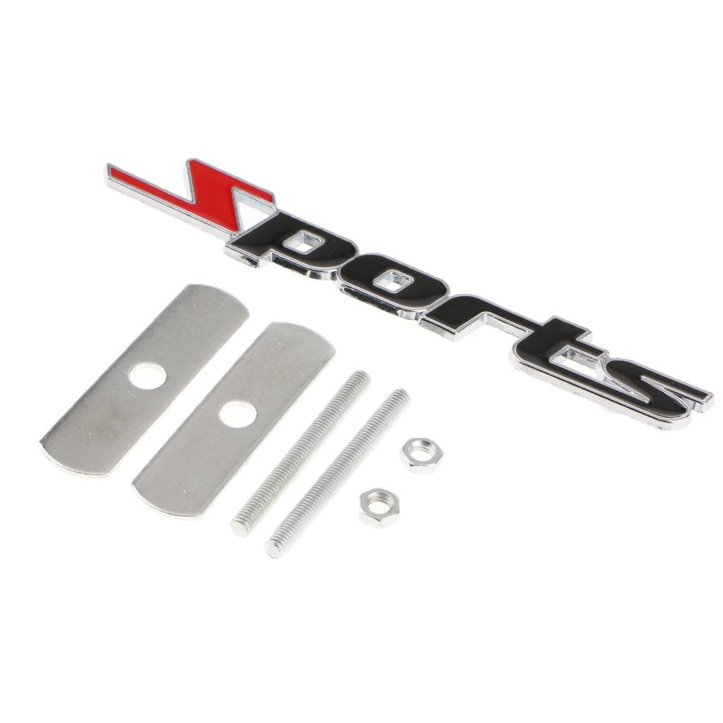 Universal Car SUV Body Fender Trunk Aluminum 3D ''Sport'' Sticker