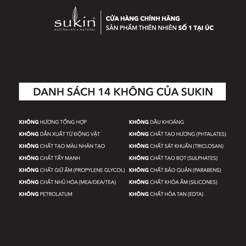 Combo làm sạch Sukin For Men ( Sữa tắm 3in1 thể thao 500ml +Tẩy tế bào chết 125ml)