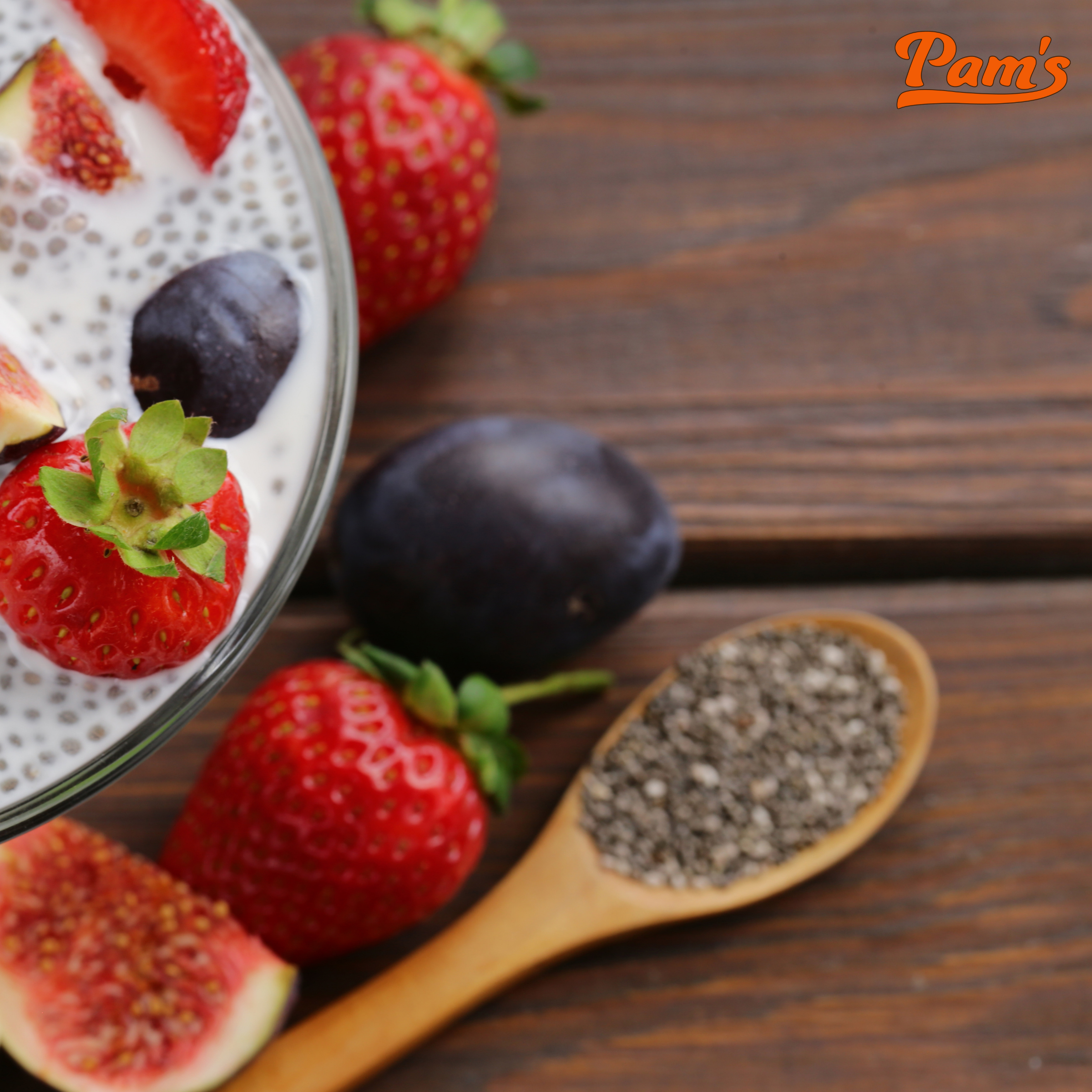Hạt Chia Nhập Khẩu Nam Mỹ Pam's - Hạt chia Organic, Giàu Đạm Omega-3