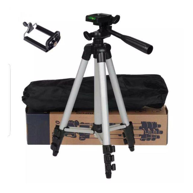 Bộ Tripod TF-3110A kèm 1 kẹp điện thoại và túi đựng h234