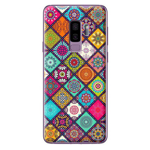 Ốp Lưng Dành Cho Samsung Galaxy S9 Plus - Mẫu Họa Tiết Ô Vuông
