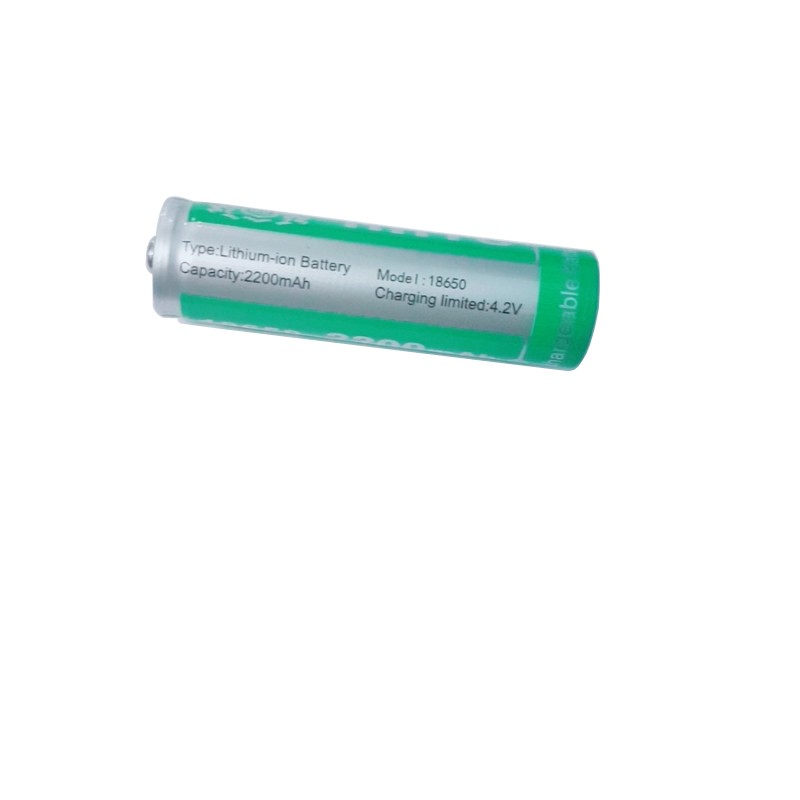 Pin Sạc 18650 2200mah 4.2V Dung Lượng Chuẩn (Xanh Lá)