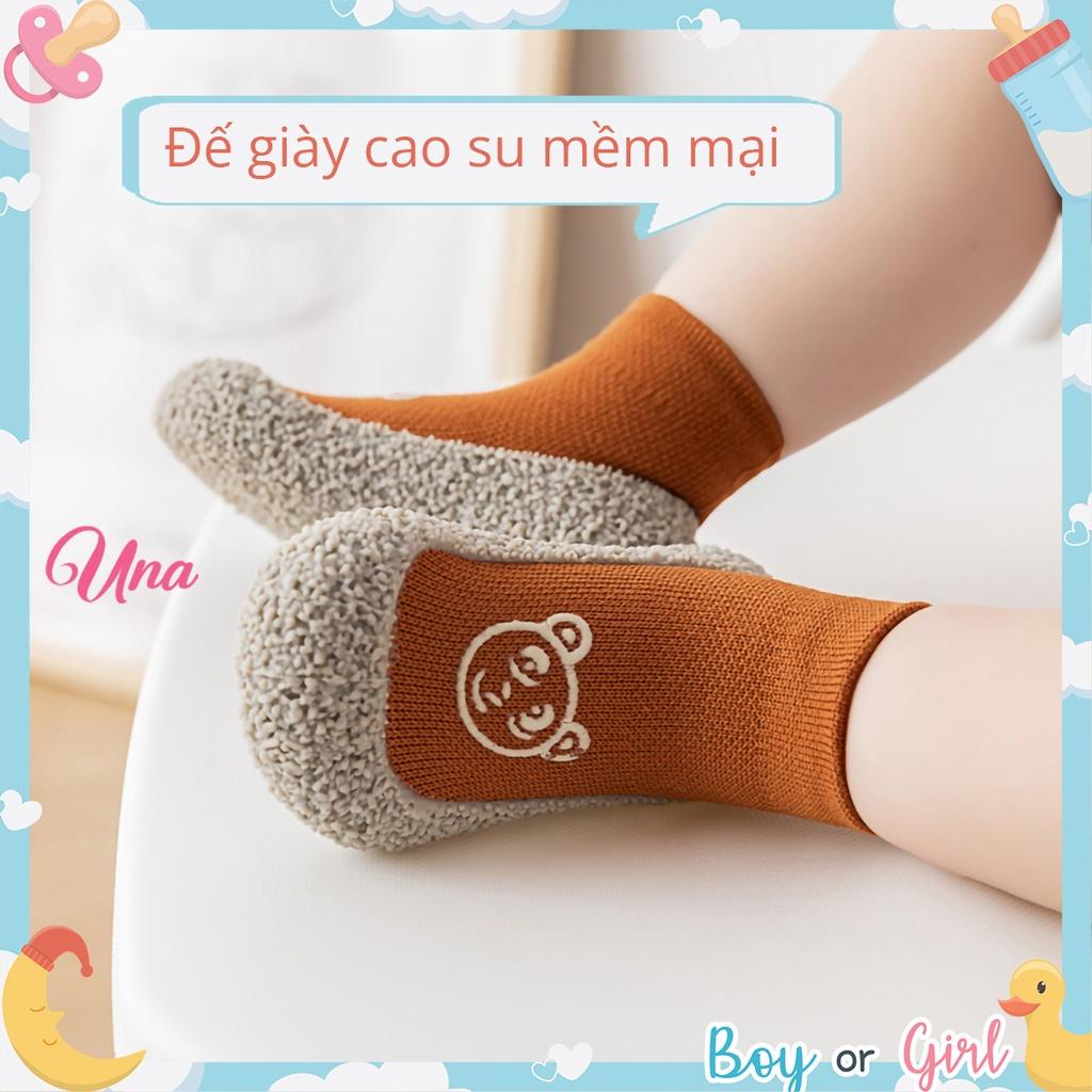 Giày Tập Đi Cho Bé Trai Bé Gái, Đế Giày Chống Trượt Mềm Mại U14