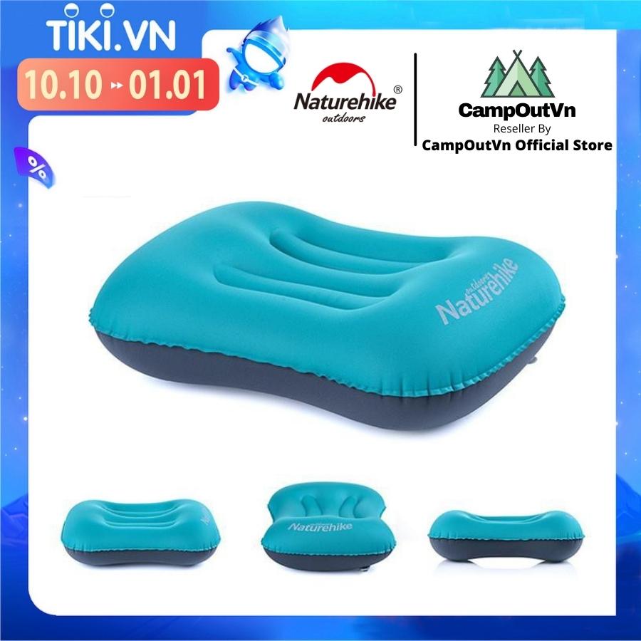 Phụ kiện cắm trại gối bơm hơi văn phòng Naturehike NH17T013-Z gấp gọn du lịch cắm trại dã ngoại A421